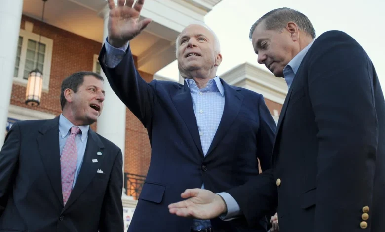 Douglas McCain, the eldest son of Sen. John McCain, dies at 66