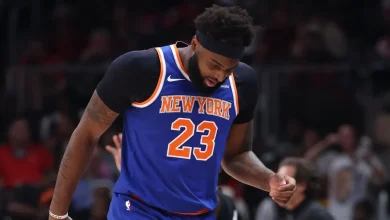 Dyson Daniels, Mitchell Robinson ejected for confrontation as Knicks embarrass Hawks