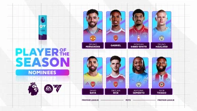 EA SPORTS 2025/26 Player of the Season shortlist