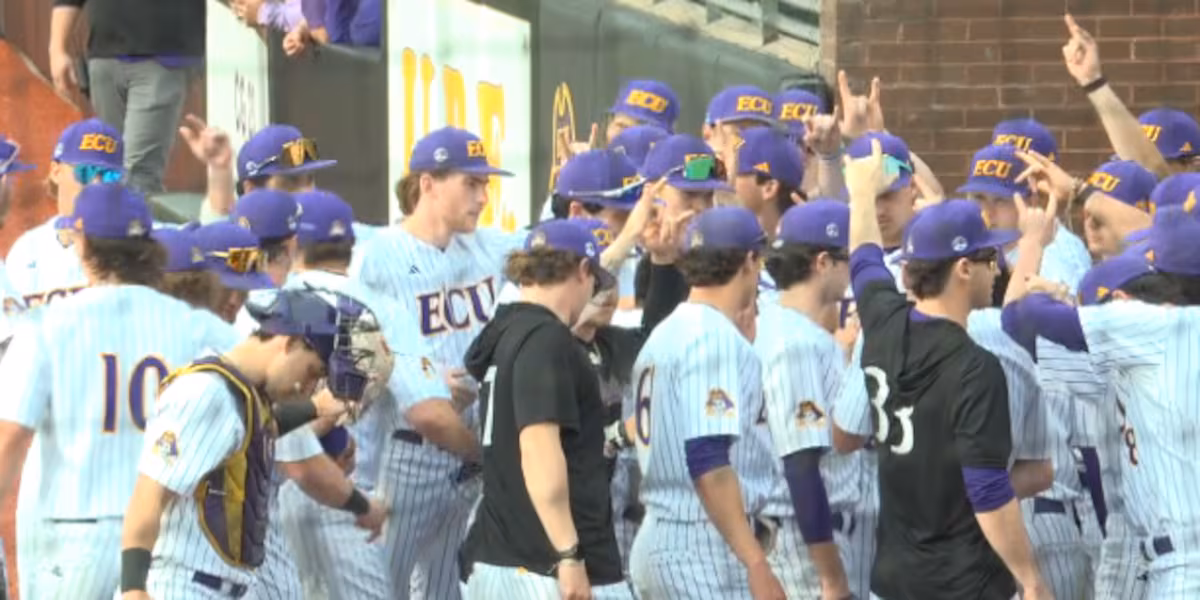 ECU Baseball seeks to stave off elimination in NCAA regional tournament