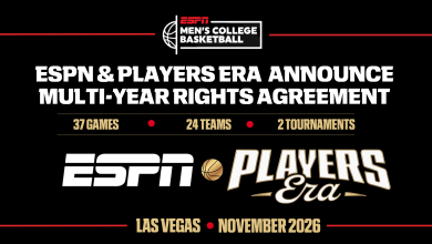 ESPN and Players Era Announce Multi-Year Agreement for Players Era Men’s College Basketball Championships