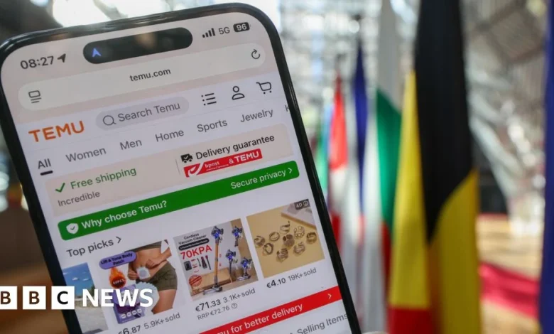 EU fines Temu €200m for allowing sale of illegal products