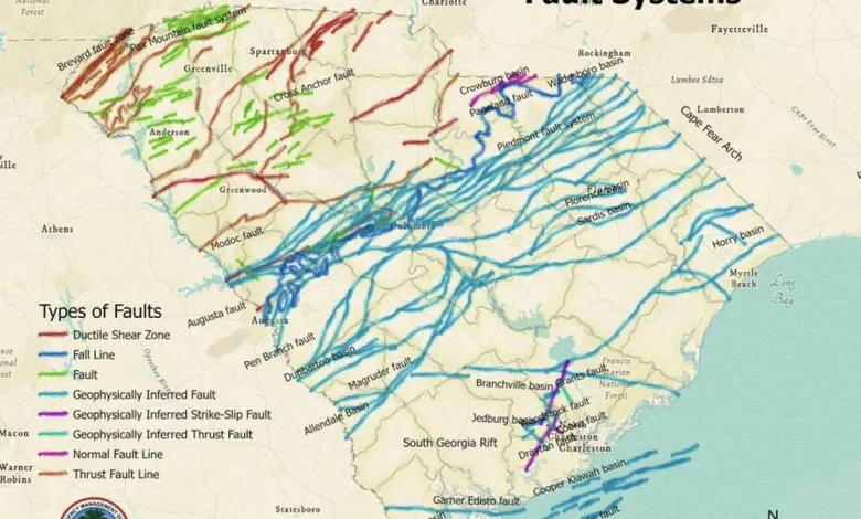 Earthquake hits part of South Carolina where seismic activity isn’t regular