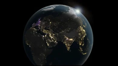 Earth's glow is growing. NASA imagery reveals the brightest regions