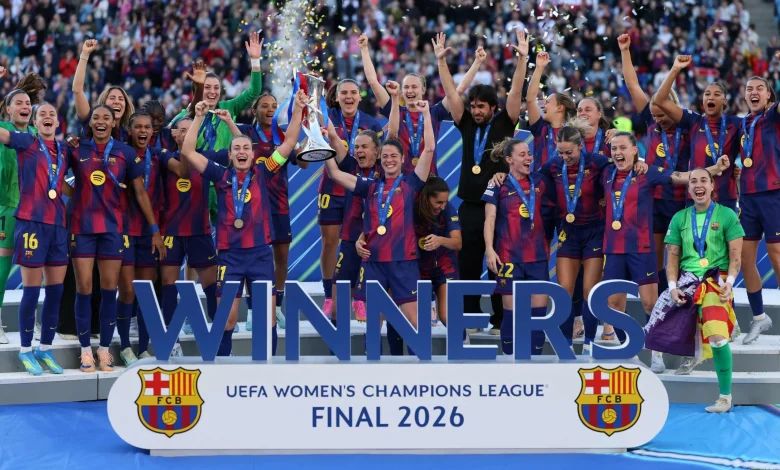 El Barça conquista su cuarta Champions con dos dobletes de Ewa Pajor y Salma Paralluelo