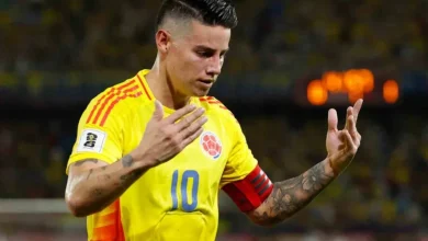 El inesperado problema físico que alejó a James Rodríguez de las prácticas de la Selección