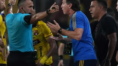 El mensaje de Ubeda tras una nueva derrota con expulsión en la Libertadores