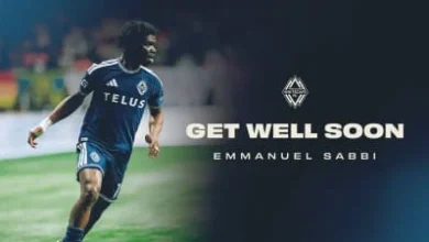 Emmanuel Sabbi undergoes successful procedure to repair sports hernia