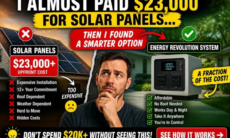 Energy Revolution System vs Solar Panels What I Learned Before Spending $23K