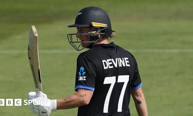 England vs New Zealand: Sophie Devine's 87 sets up series-levelling win