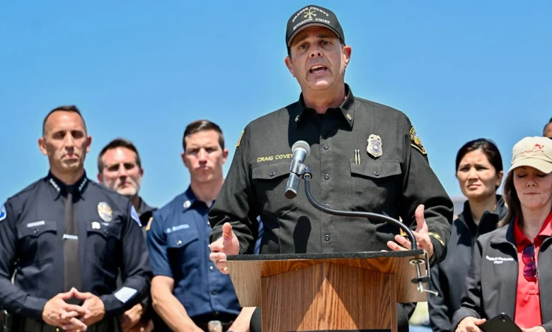 Evacuations ordered after chemical tank leak in Garden Grove, Calif. : NPR