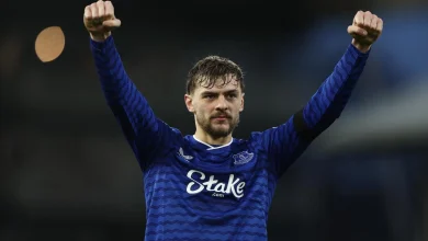 Everton midfielder Kiernan Dewsbury-Hall refutes claims that he's set to represent Ireland