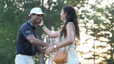 Everything, yet nothing, changes for PGA champ Aaron Rai and wife