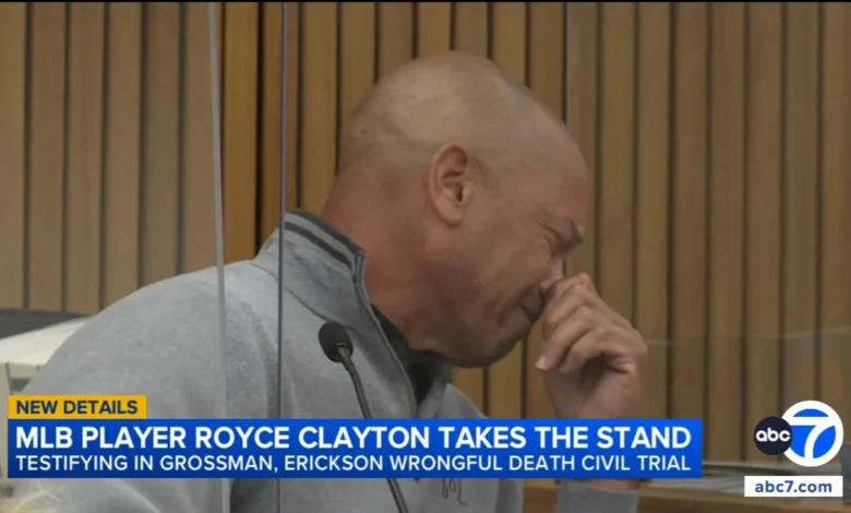 Ex-MLB player Royce Clayton testifies in civil trial against Rebecca Grossman, ex-Dodger Scott Erickson