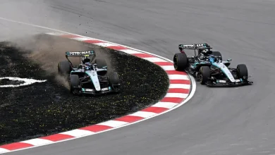 F1 Canadian GP: Russell wins sprint after Antonelli clash