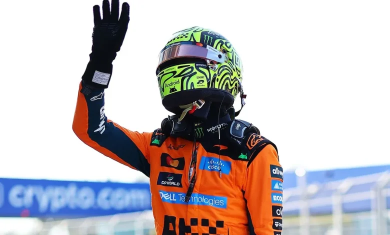 F1 Miami GP: Lando Norris beats Kimi Antonelli to sprint race pole with upgraded McLaren