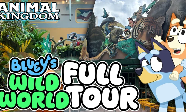FULL TOUR: Bluey's Wild World Celebrates All Things Bluey at Disney's Animal Kingdom