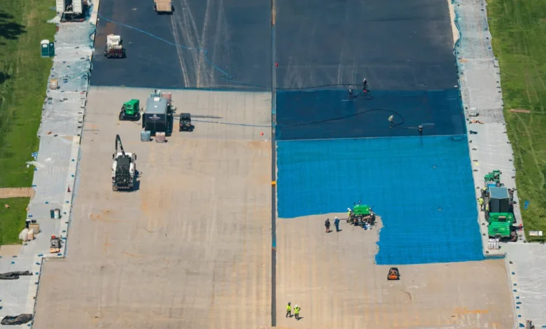 Fact-checking Trump on National Mall's Reflecting Pool renovations