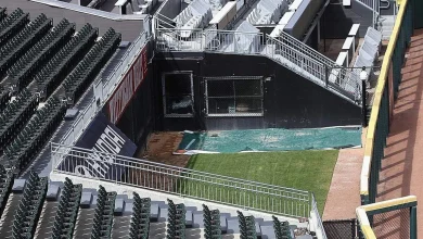 Fan falls into Royals bullpen at Rate Field during game