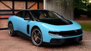 Ferrari reveals its first EV, with design help from Jony Ive