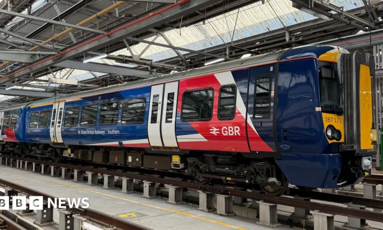 First Great British Railway branded train unveiled in Brighton