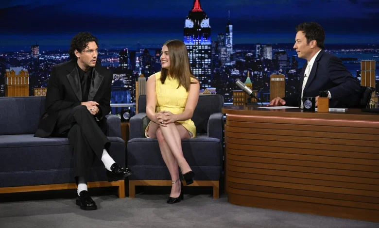 First Look: “Off Campus” Stars Belmont Cameli, Ella Bright Appear On “Tonight Show Starri...