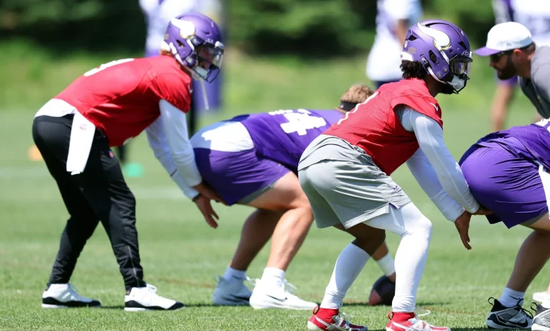 First open Vikings OTA reveals clear leader in quarterback competition