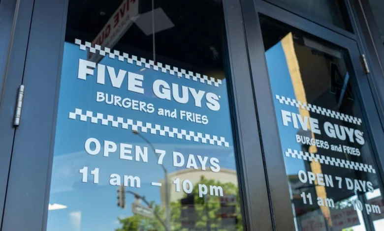 Five Guys to close two L.A.-area locations
