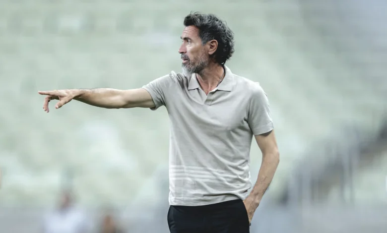'Fizemos um jogo ruim', admie Domínguez após Atlético x Ceará