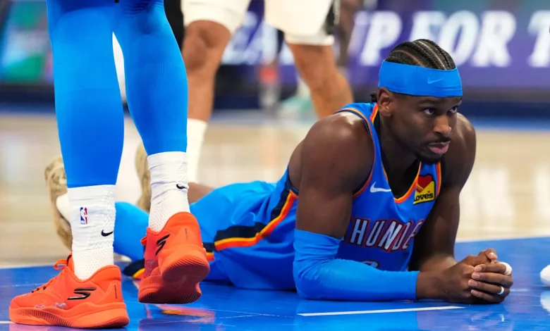 Flop or not: Does Shai Gilgeous-Alexander really fall more than his peers?