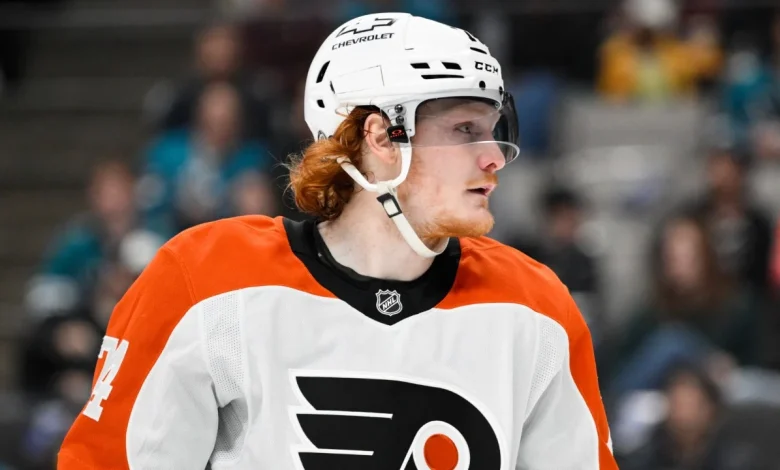 Flyers' Owen Tippett out for Game 1 vs. Hurricanes