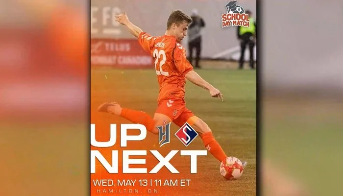 Forge FC host FC Supra du Québec for school day game