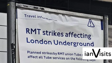 Four days of London Underground disruption expected due to RMT strike