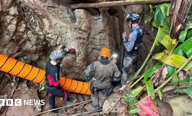 Four more men freed from flooded Laos cave