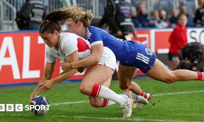 France 28-43 England: Red Roses clinch record eighth straight Six Nations