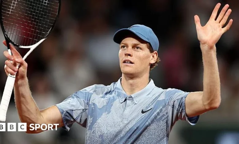 French Open 2026 results: Jannik Sinner underlines status as strong favourite with efficient first-round win