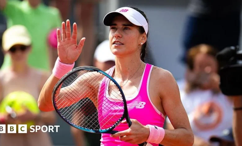 French Open 2026 results: Sorana Cirstea beats Solana Sierra 6-0 6-0 to make history