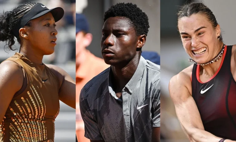 French Open: Order of play, men's and women's draw and results with Naomi Osaka, Aryna Sabalenka, Moise Kouame, Coco Gauff playing