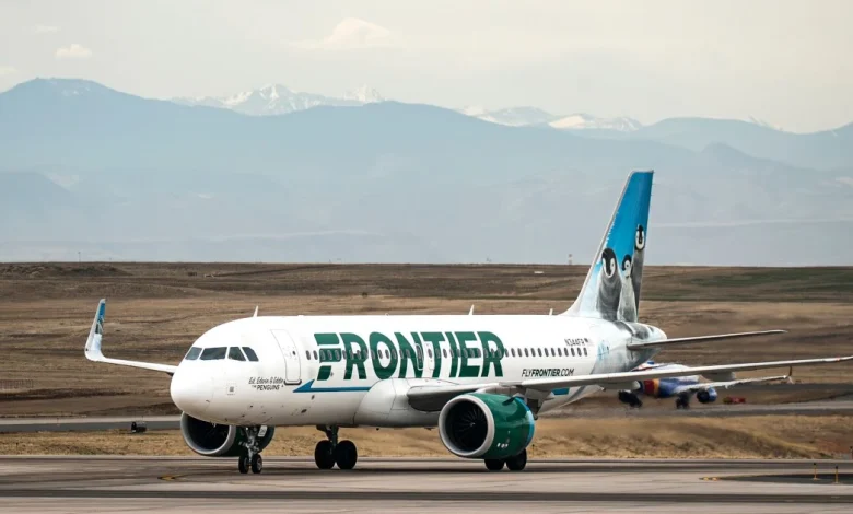Frontier flight at Denver airport evacuated after gun magazine found in aircraft