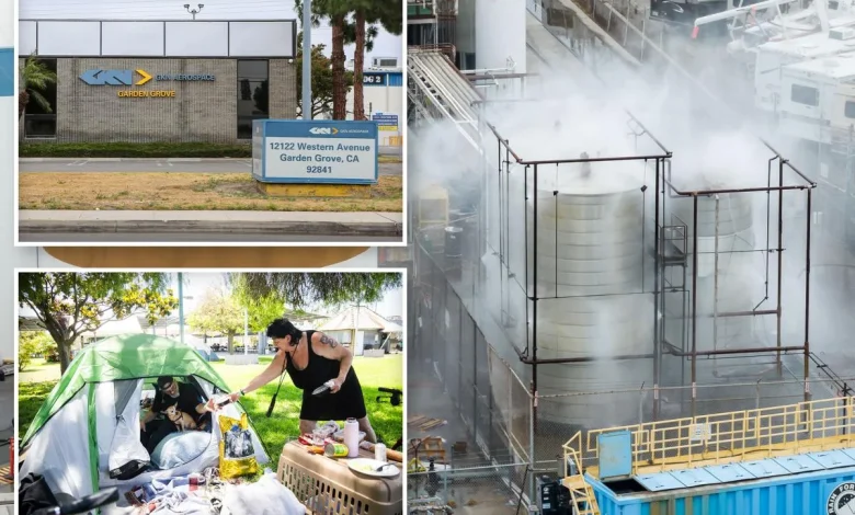 GKN Aerospace issues statement about Garden Grove chemical tank