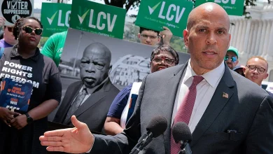 GOP speaker claps back after Booker stumps against bid to eradicate red state's Democrat-held districts