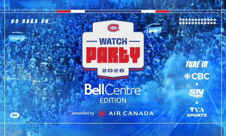 Game 7 Watch Party – Bell Centre Edition presented by Air Canada to take place on Monday night