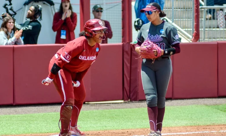 Game Time Set for Oklahoma and Mississippi State's Super Regional Finale