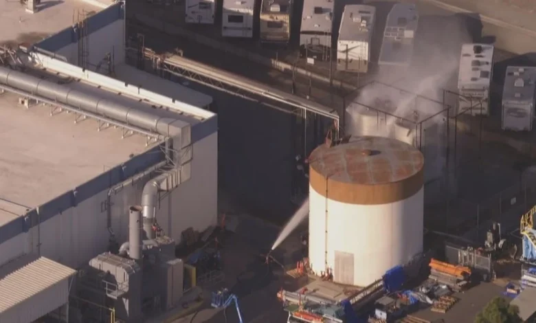 Garden Grove evacuation zone grows as Orange County officials say toxic chemical tank is "actively in crisis"
