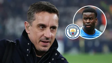 Gary Neville curses Man City as Arsenal 'relish' PL title race