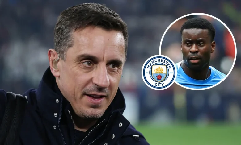 Gary Neville curses Man City as Arsenal 'relish' PL title race