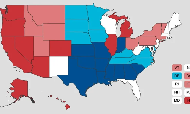 Gas hits $4 per gallon in every US state for first time in horror new price map