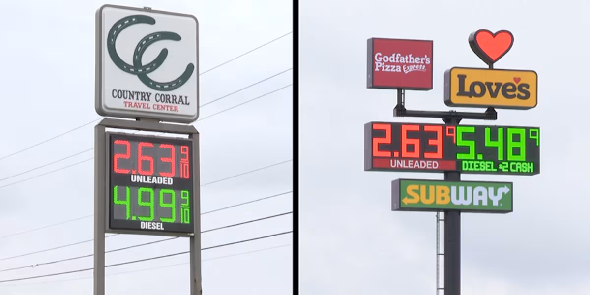 Gas stations battle with low prices in Delta
