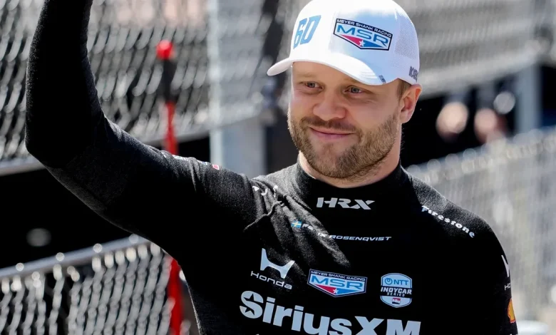 Get to know Felix Rosenqvist, Meyer Shank Racing driver for the 2026 Indy 500