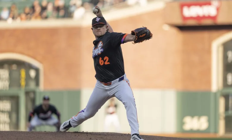 Giants Place Logan Webb On 15-Day IL, Recall Trevor McDonald